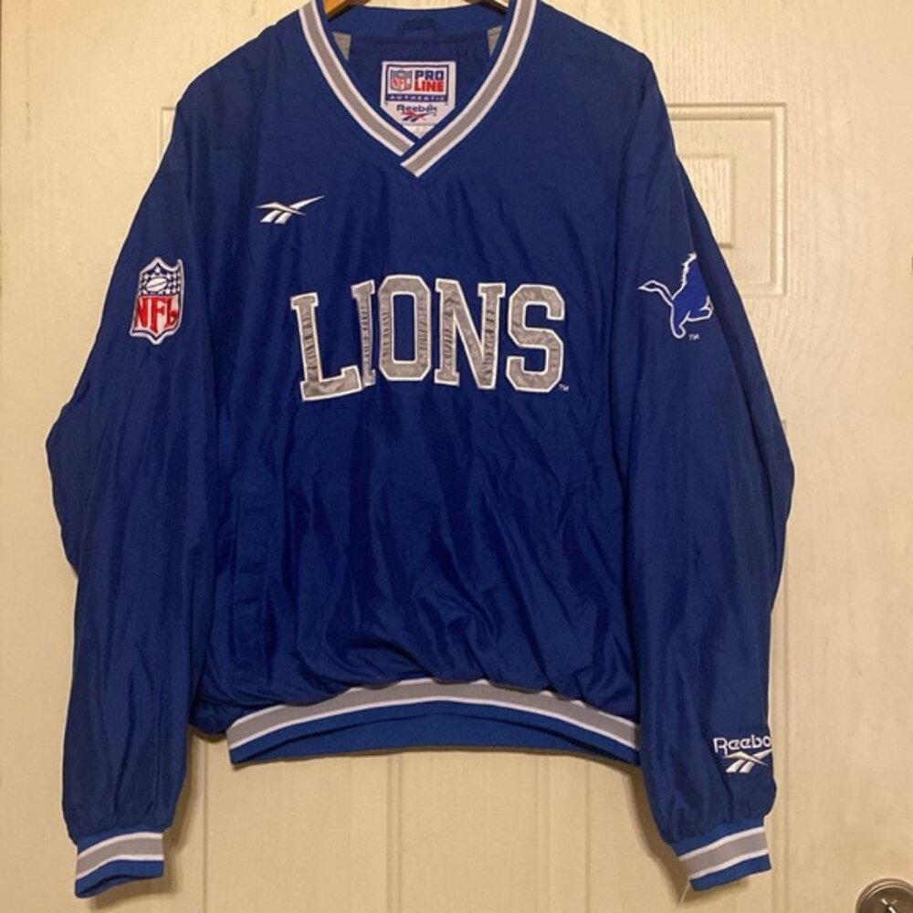 NFL ProLine Authentic Detroit Lion Pullover
